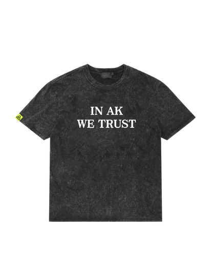T-SHIRT - IN AK WE TRUST